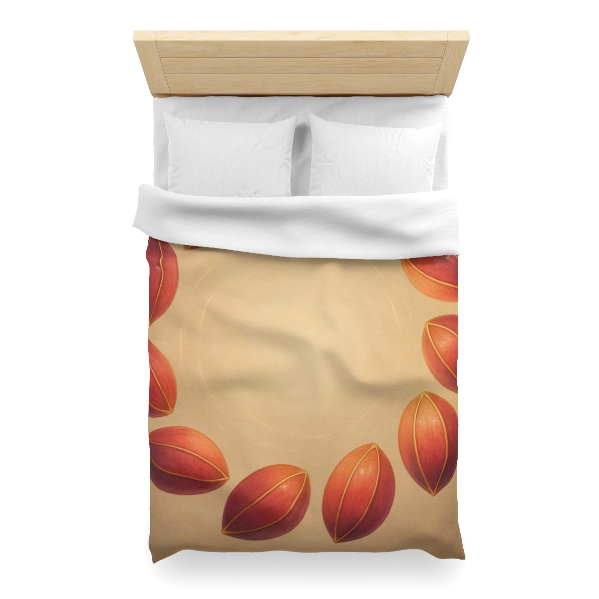 Cosmic Seed Pod Halo custom duvets