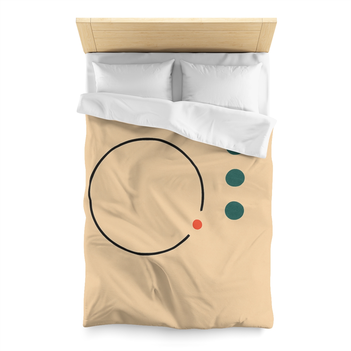 Broken Ring With Offset Triplet soft comforter duvets