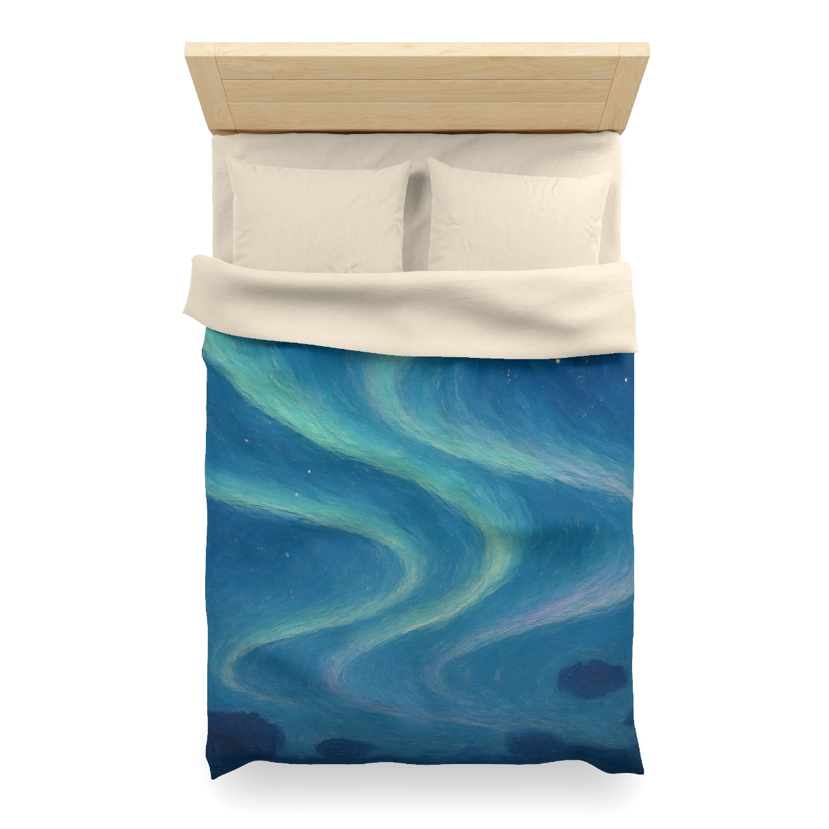 Aurora Halo Drift stylish duvet covers