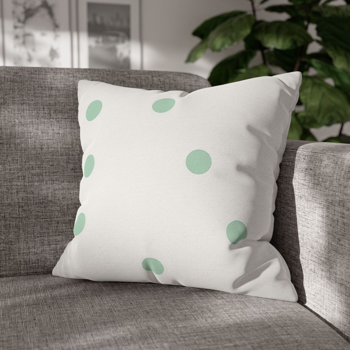 Asymmetric Dot Grid trendy patterned pillow cases