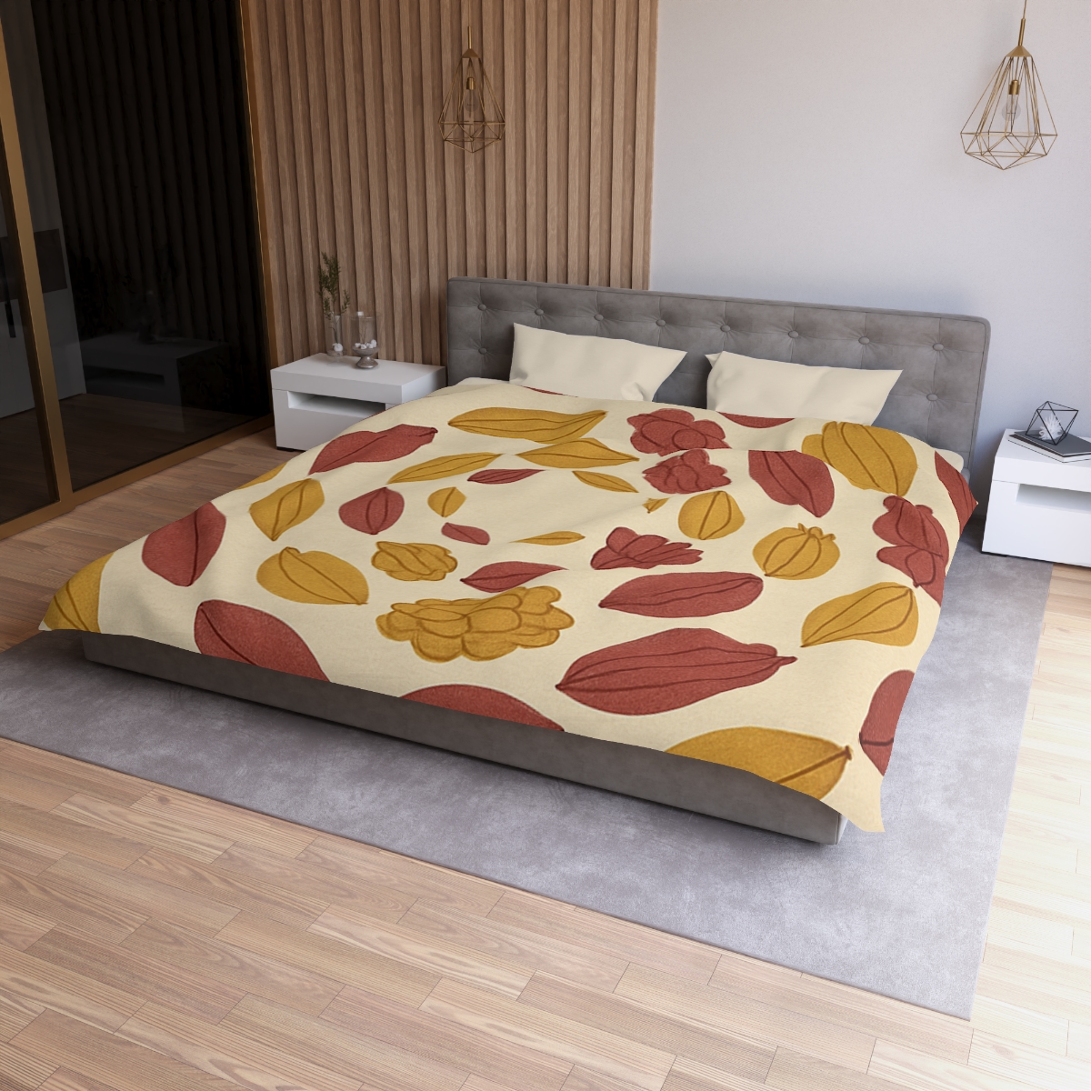 Seed Cluster Orbit personalized bedding duvets