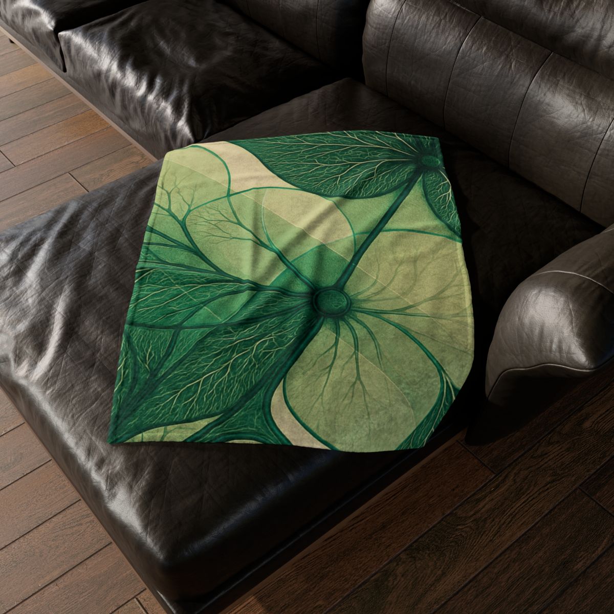 Leaf Vein Lacework custom blankets