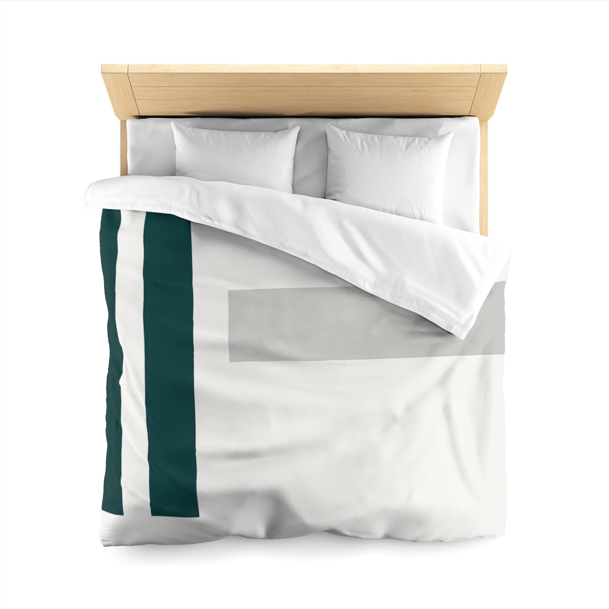Silent Transit Rectangles personalized bedding duvets