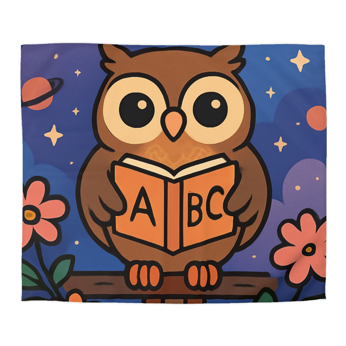 Nebula Garden Owl soft comforter duvets