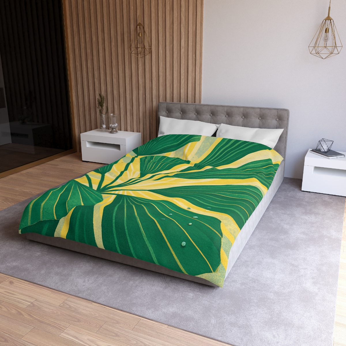 Frond Fan Radiance stylish duvet covers