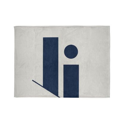 Quiet Triad With Split Column designer printed blankets