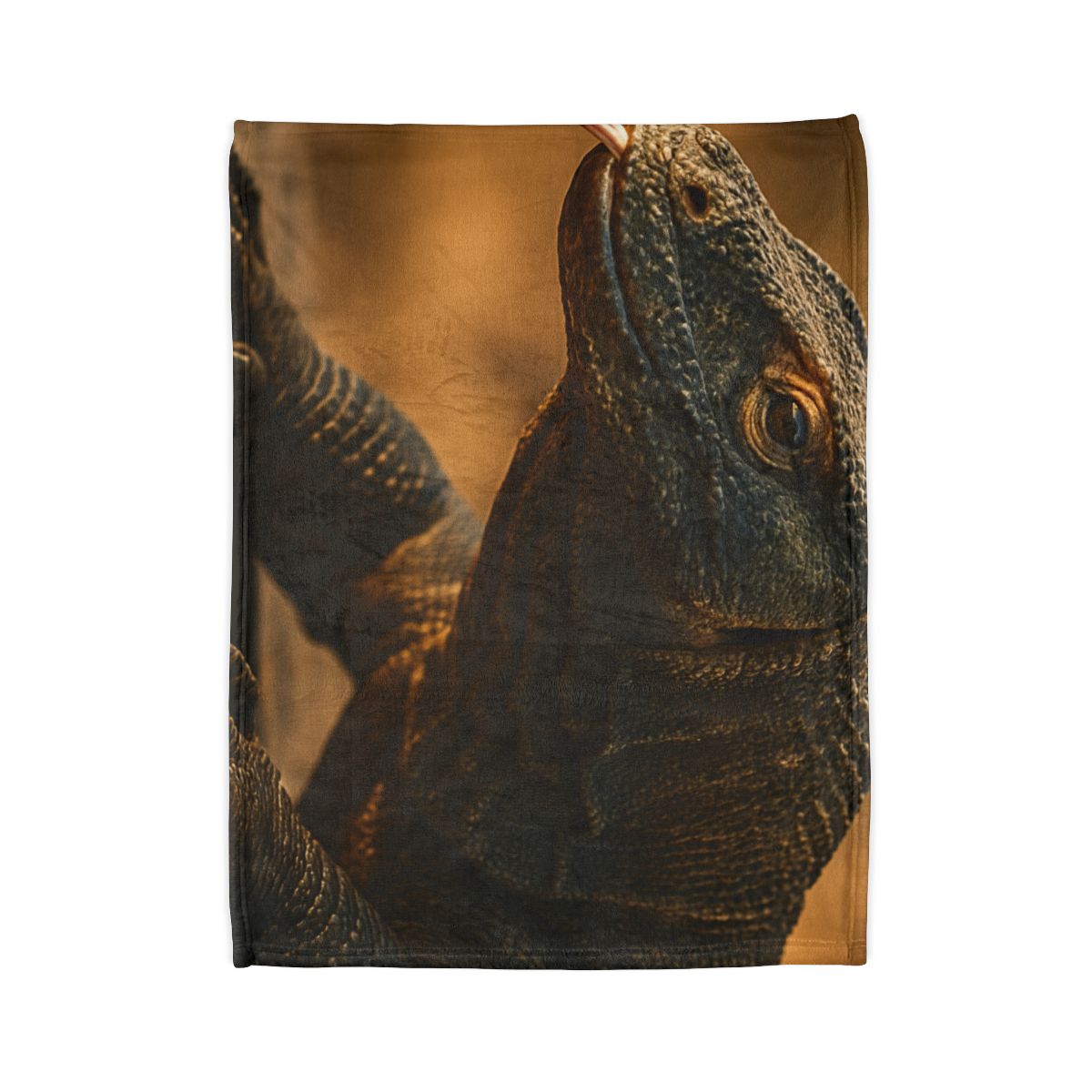 Molten Scale Komodo Dragon trendy patterned blankets