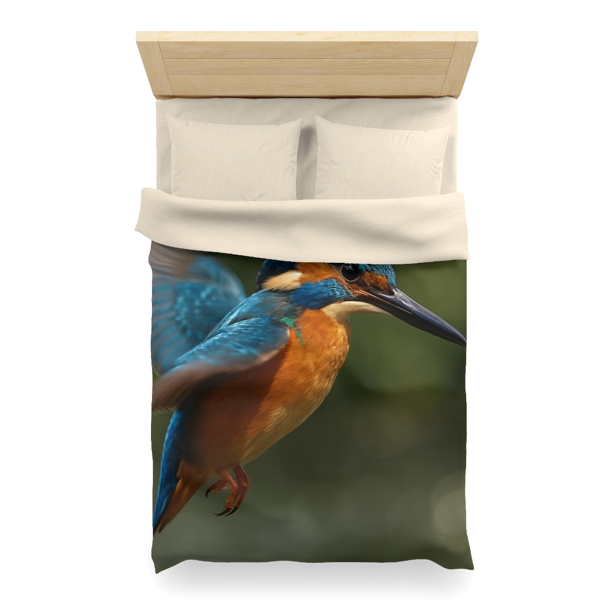 Kingfisher Sapphire Dive warm winter duvets