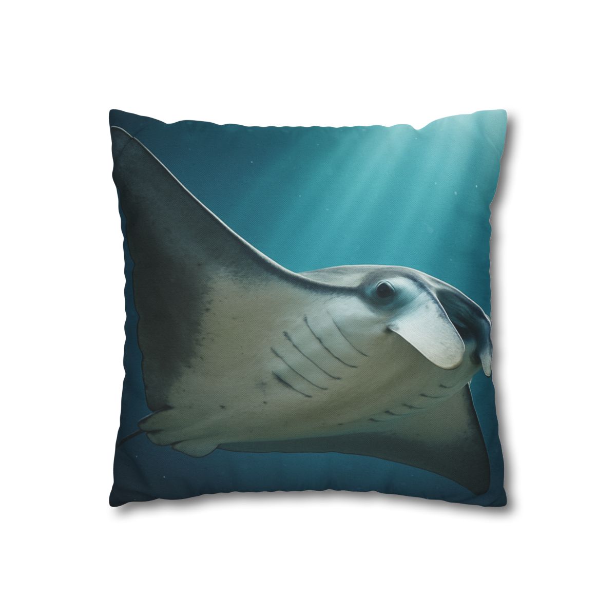 Silk Wing Drift Manta Ray custom pillow cases