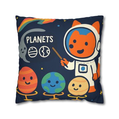 Comet Classroom With Astro Fox stylish decorative pillowcases