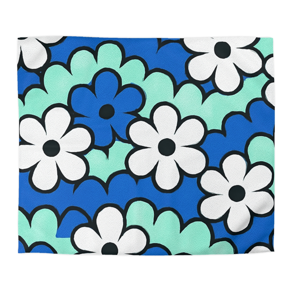 Blossom Wave Tessellation soft comforter duvets