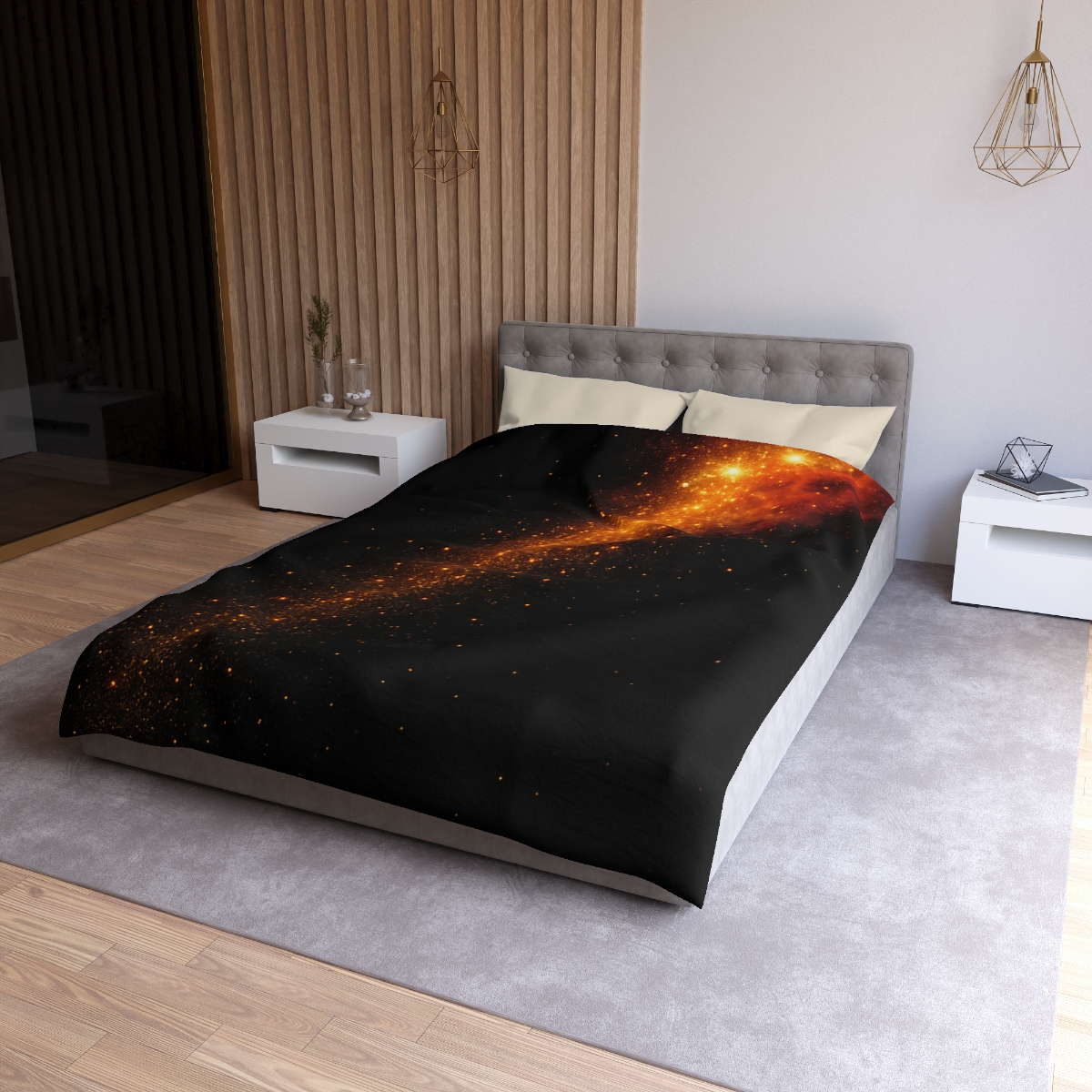 Starbirth Ember Cascade stylish duvet covers