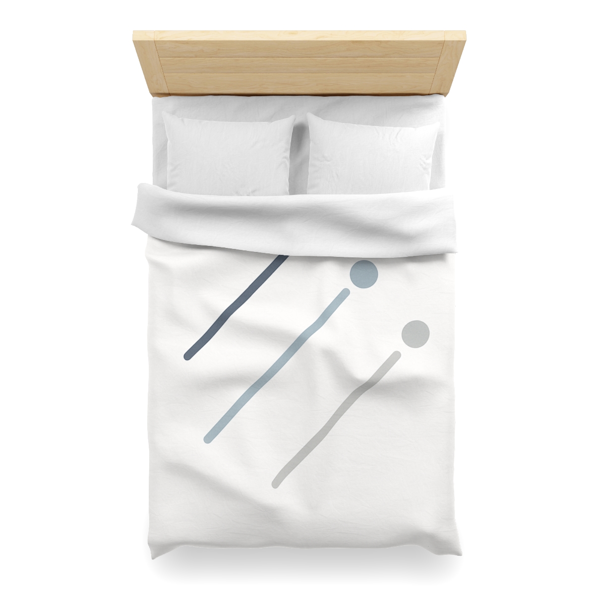 Parallel Comet Paths warm winter duvets