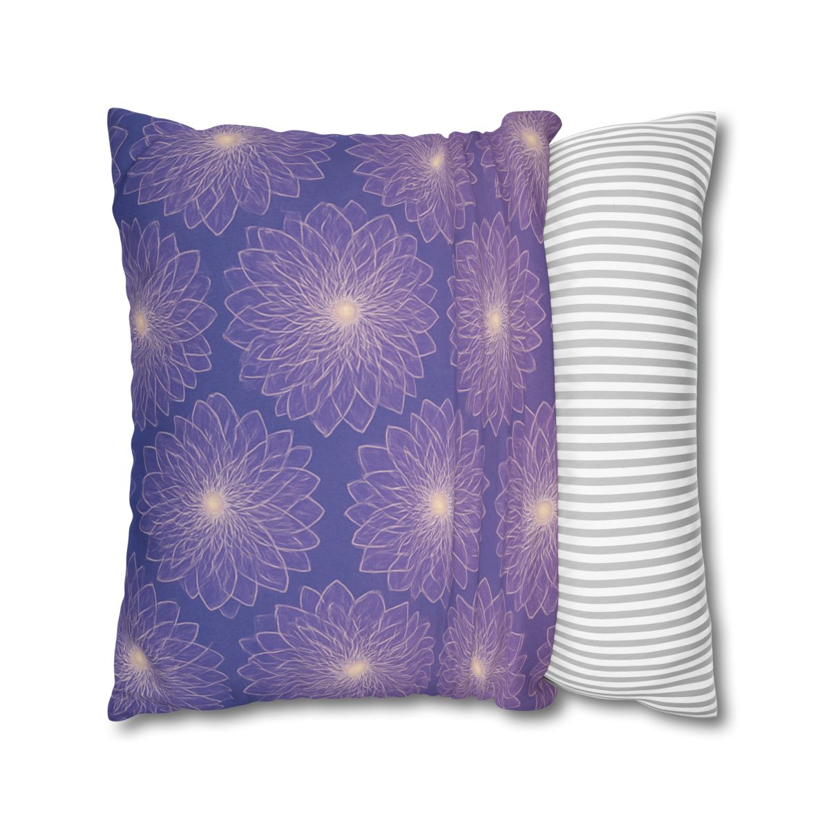 Cosmic Blossom Lattice designer print pillow cases
