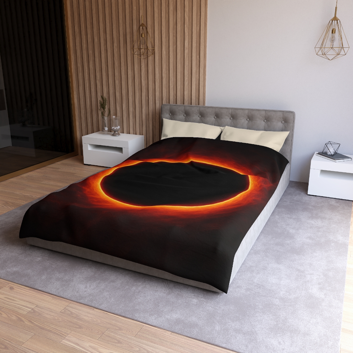 Dark Horizon Singularity soft comforter duvets