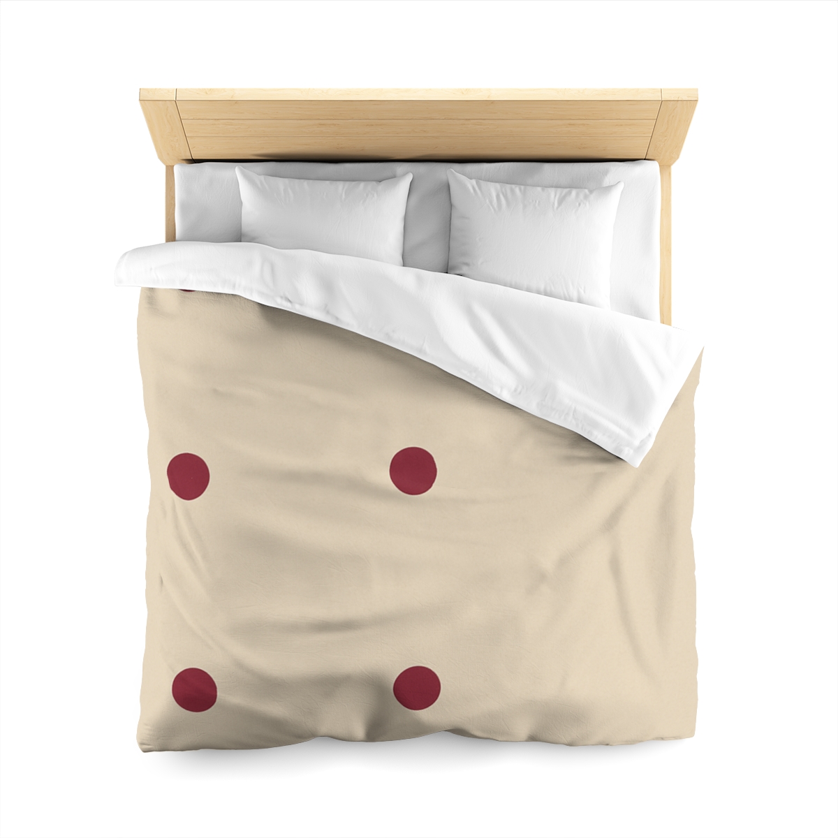 Sparse Orbiting Dots Grid duvets for gifts