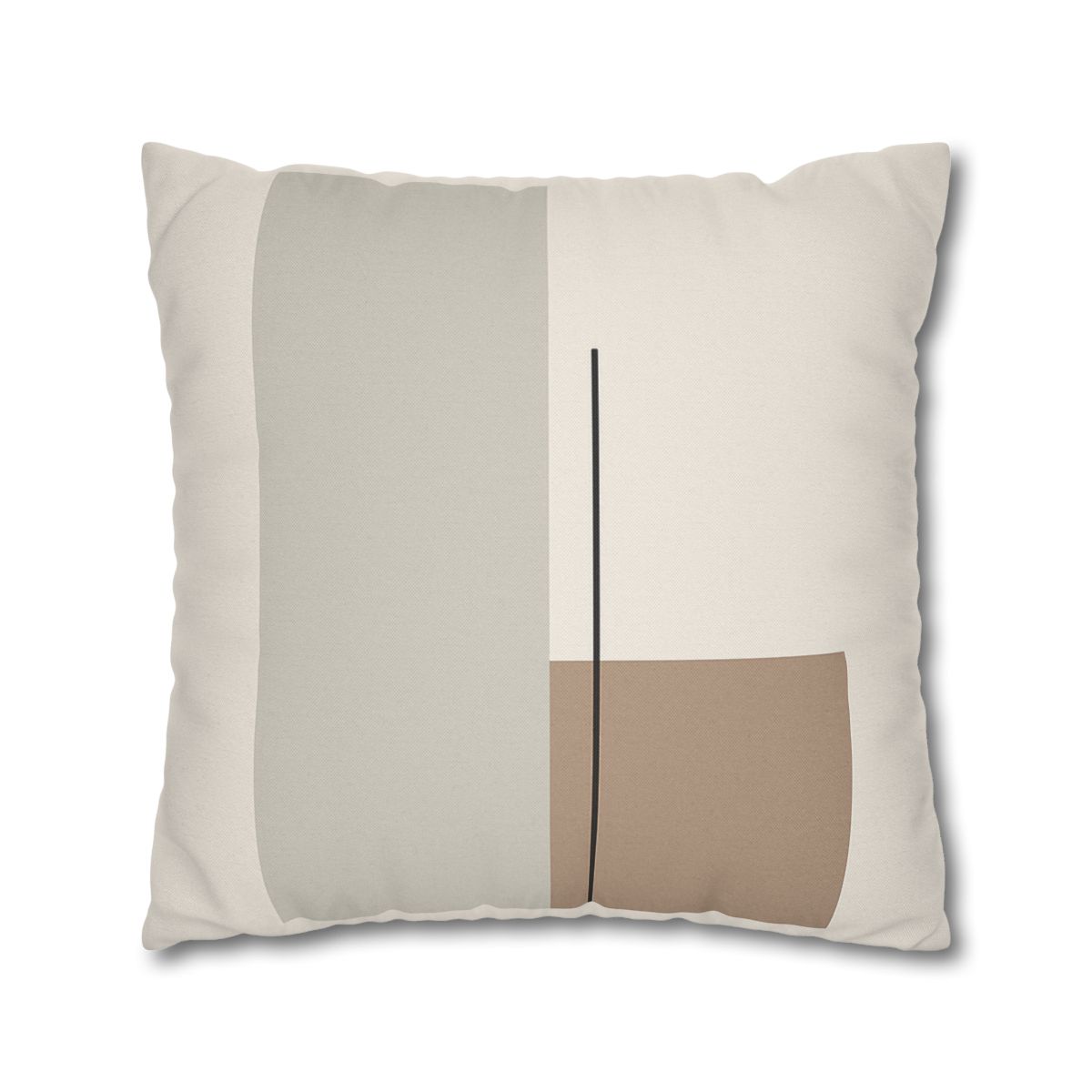 Offset Rectangle Pair With Line custom pillow cases