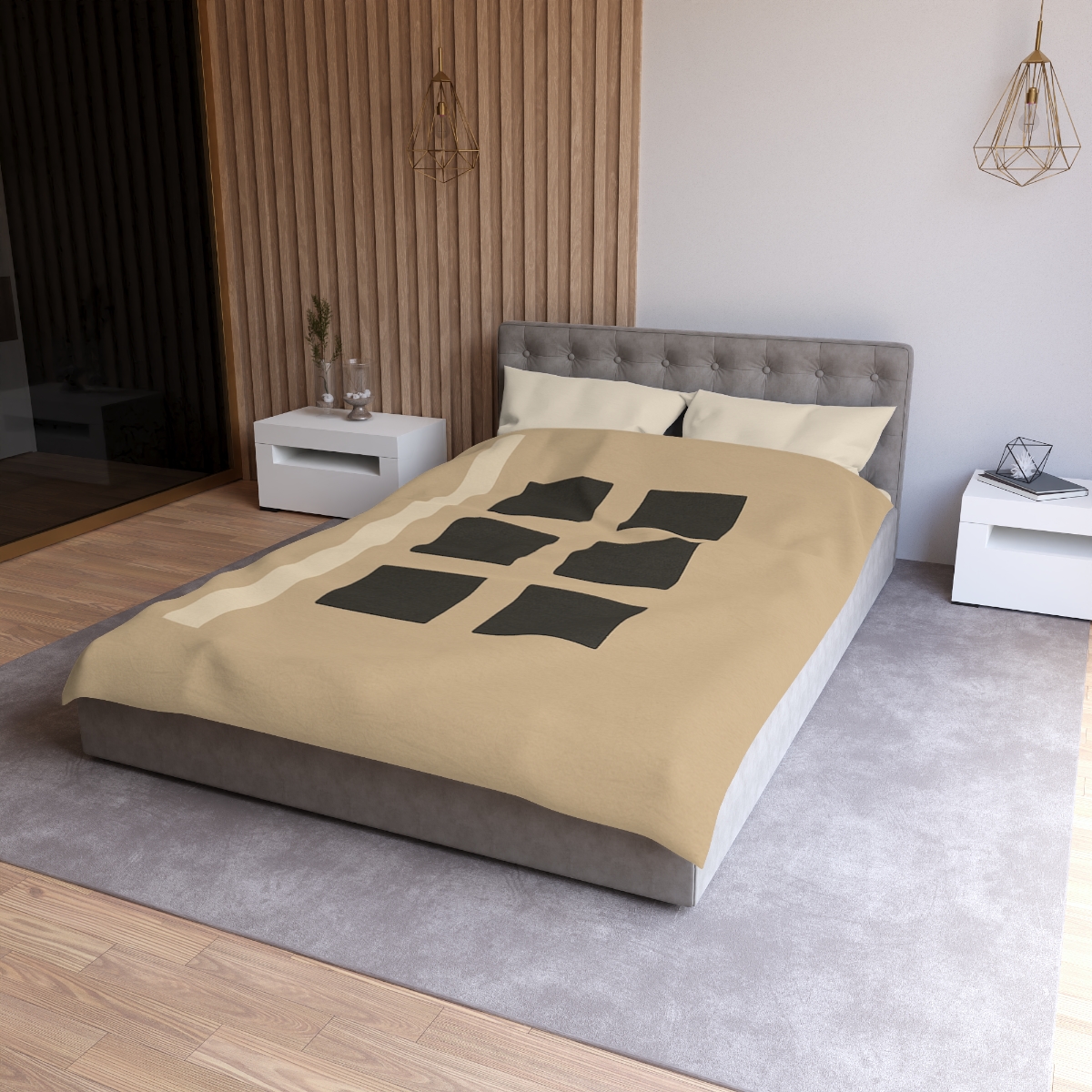 Short Grid With Missing Cell trendy bedroom duvets