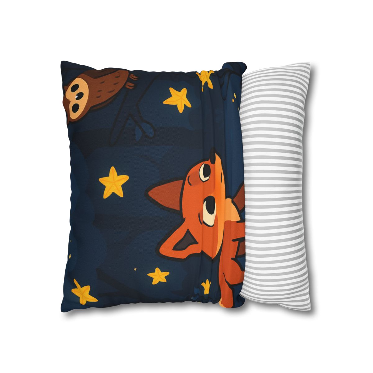 Cosmic Forest Fox personalized pillow covers