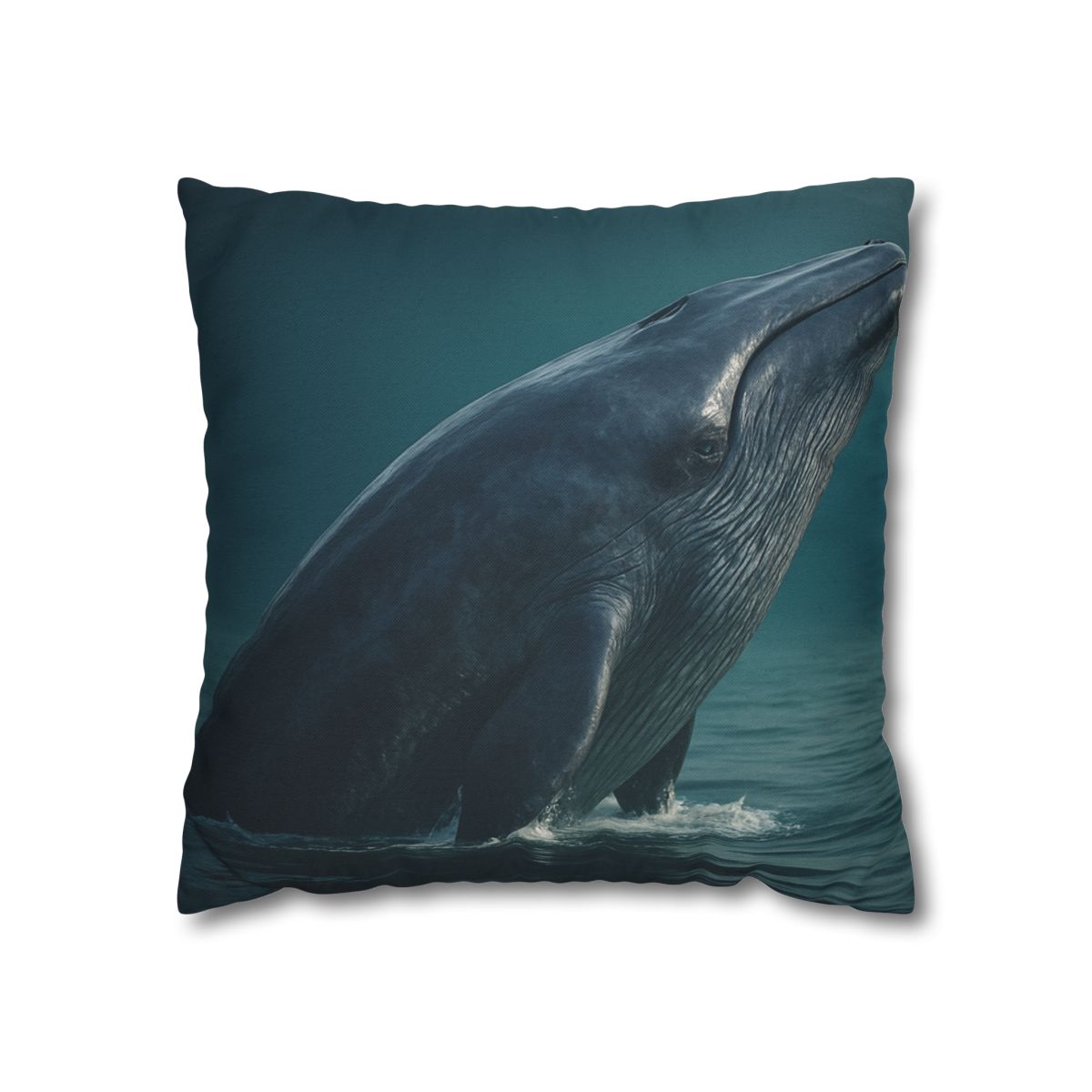 Ocean Song Blue Whale comfortable bedding pillow covers