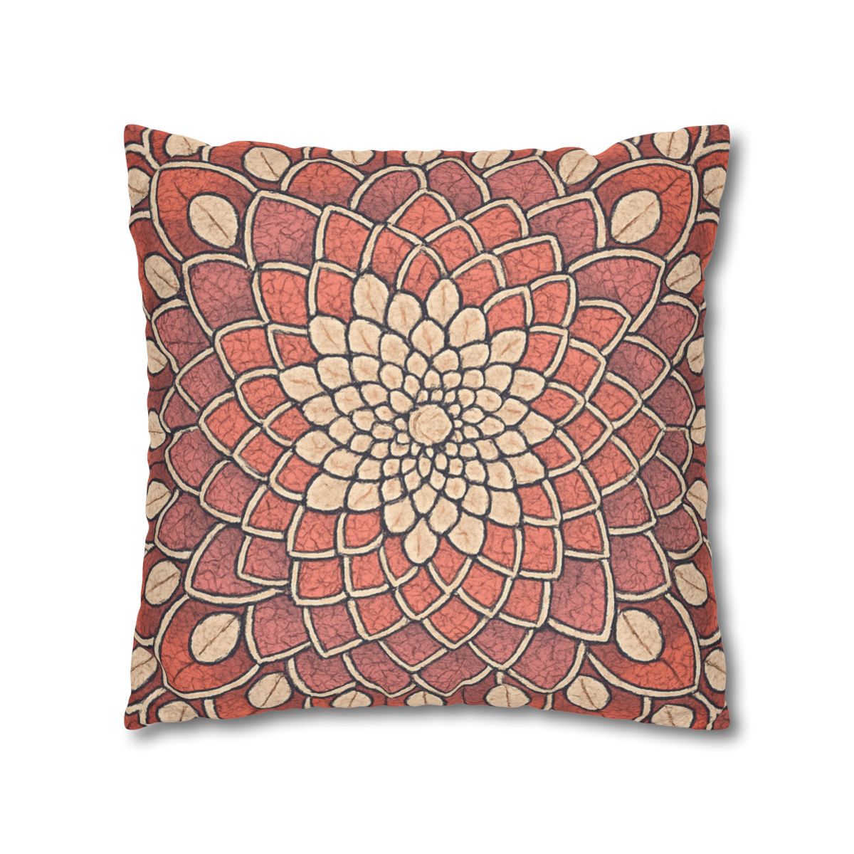 Bud Mosaic Fractal Bloom unique gift pillow cases