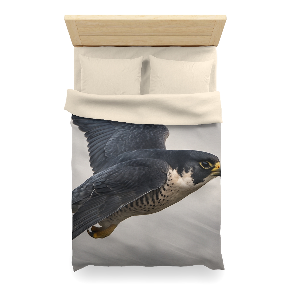 Stormglide Peregrine Falcon unique patterned duvets