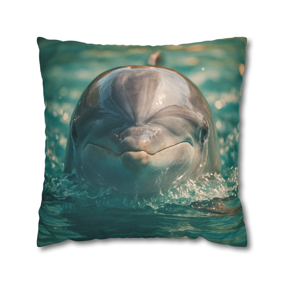Coral Realm Dolphin comfortable bedding pillow covers