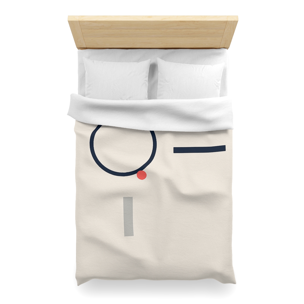 Quiet Orbit With Offset Bars personalized bedding duvets