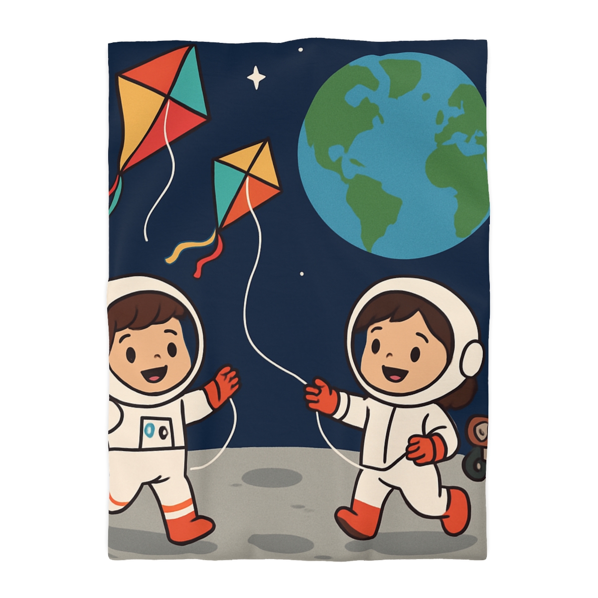 Kite Festival On The Moon custom duvets