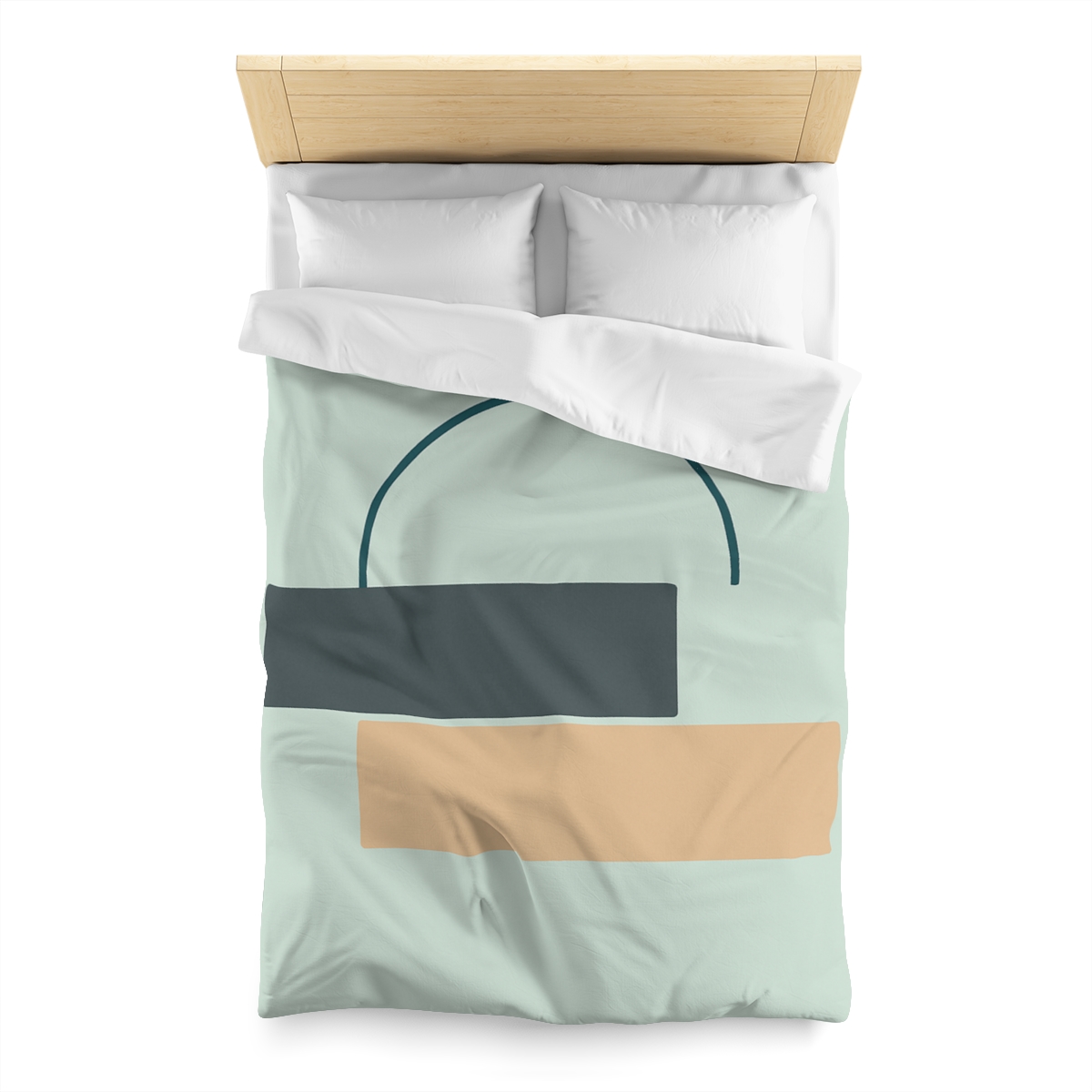 Stepped Arc And Twin Slabs designer printed duvets