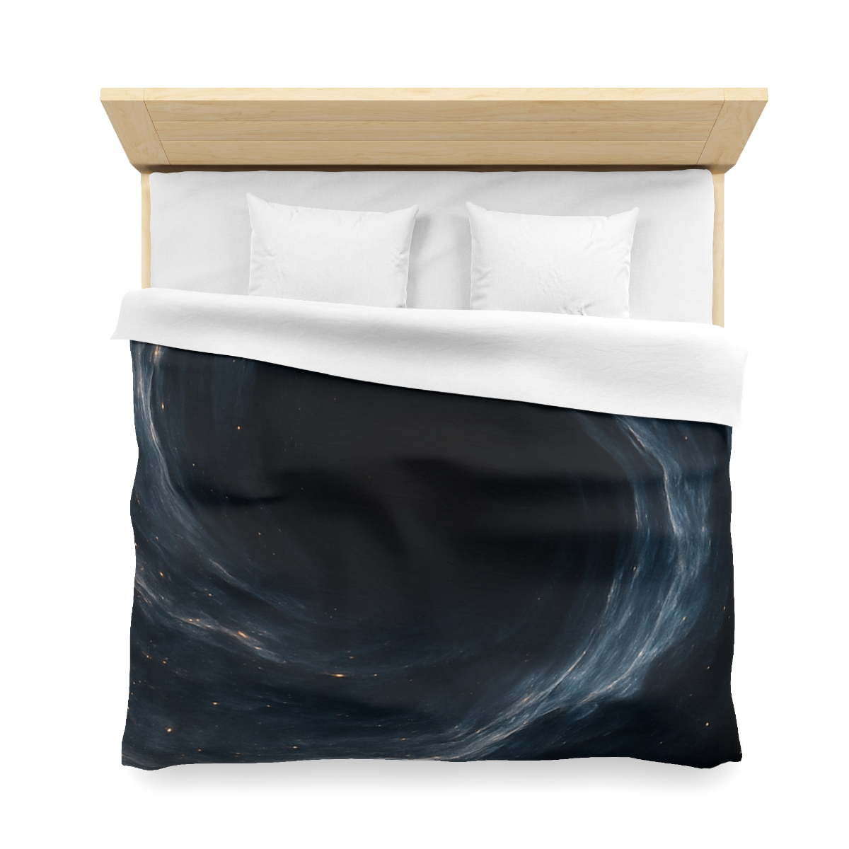 Gravity Well Vortex designer printed duvets