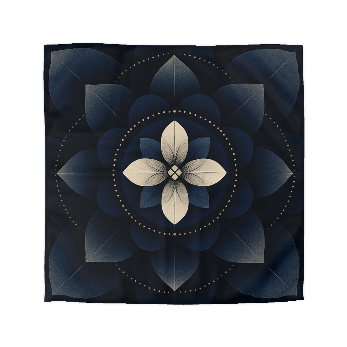 Petal Eclipse Mandala custom duvets