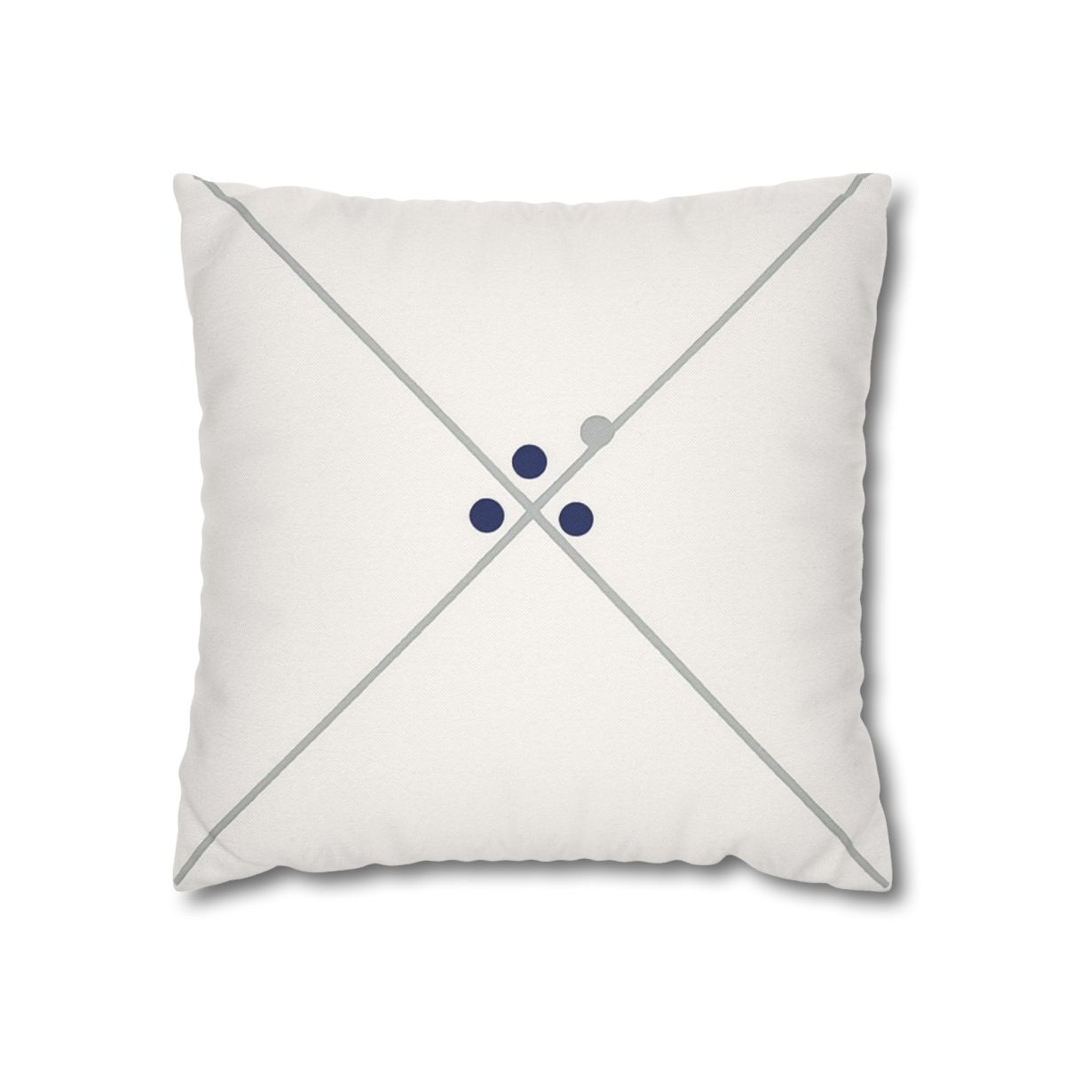 Diagonal Pair And Nested Dot Cluster comfortable bedding pillow covers