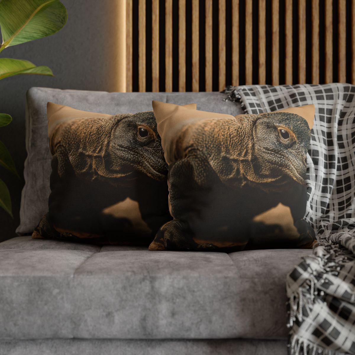 Ancient Sentinel Komodo Dragon unique gift pillow cases