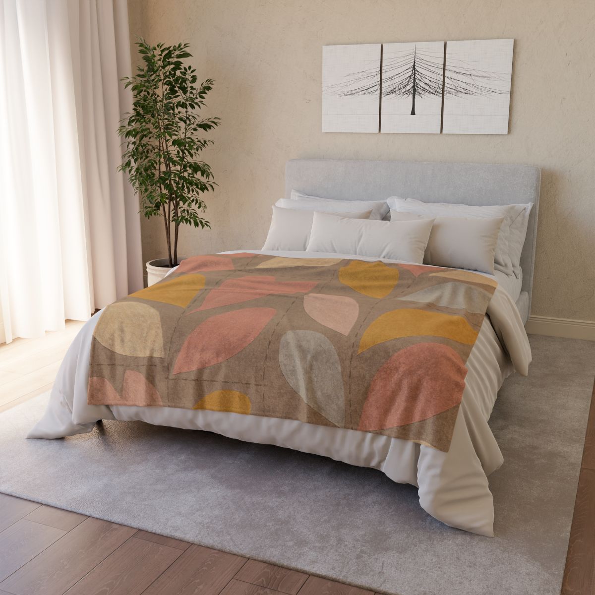 Petal Fragment Quilt personalized cozy blankets