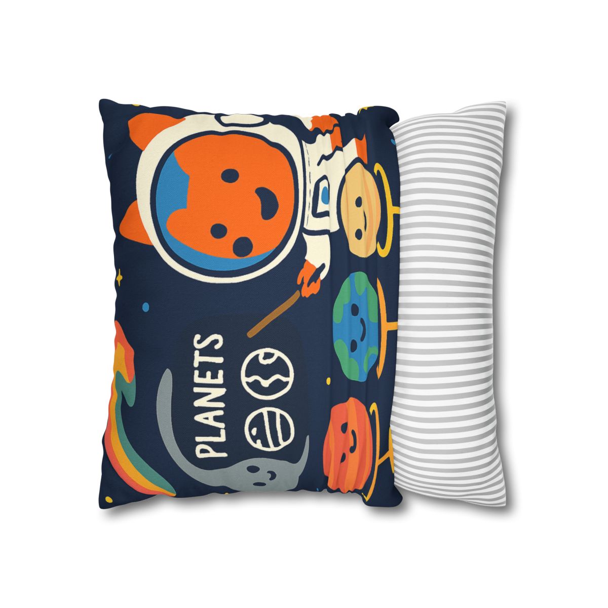Comet Classroom With Astro Fox stylish decorative pillowcases