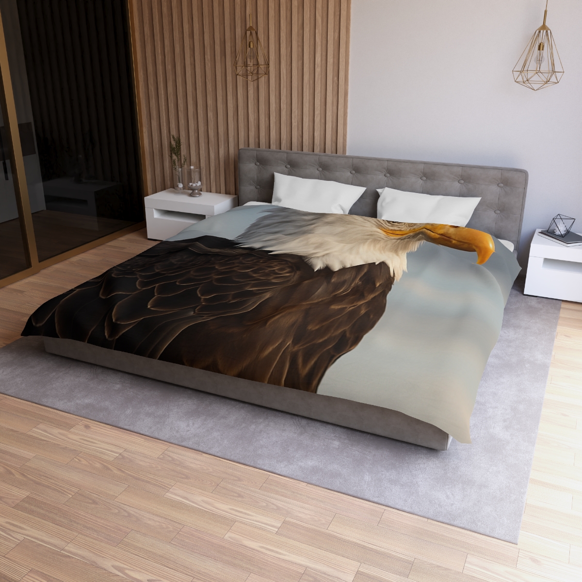 Sky Sovereign Bald Eagle custom duvets