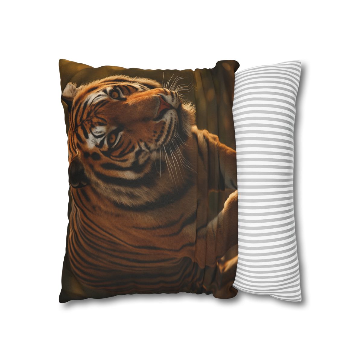 Forest Stalker Bengal Tiger soft cotton pillow cases