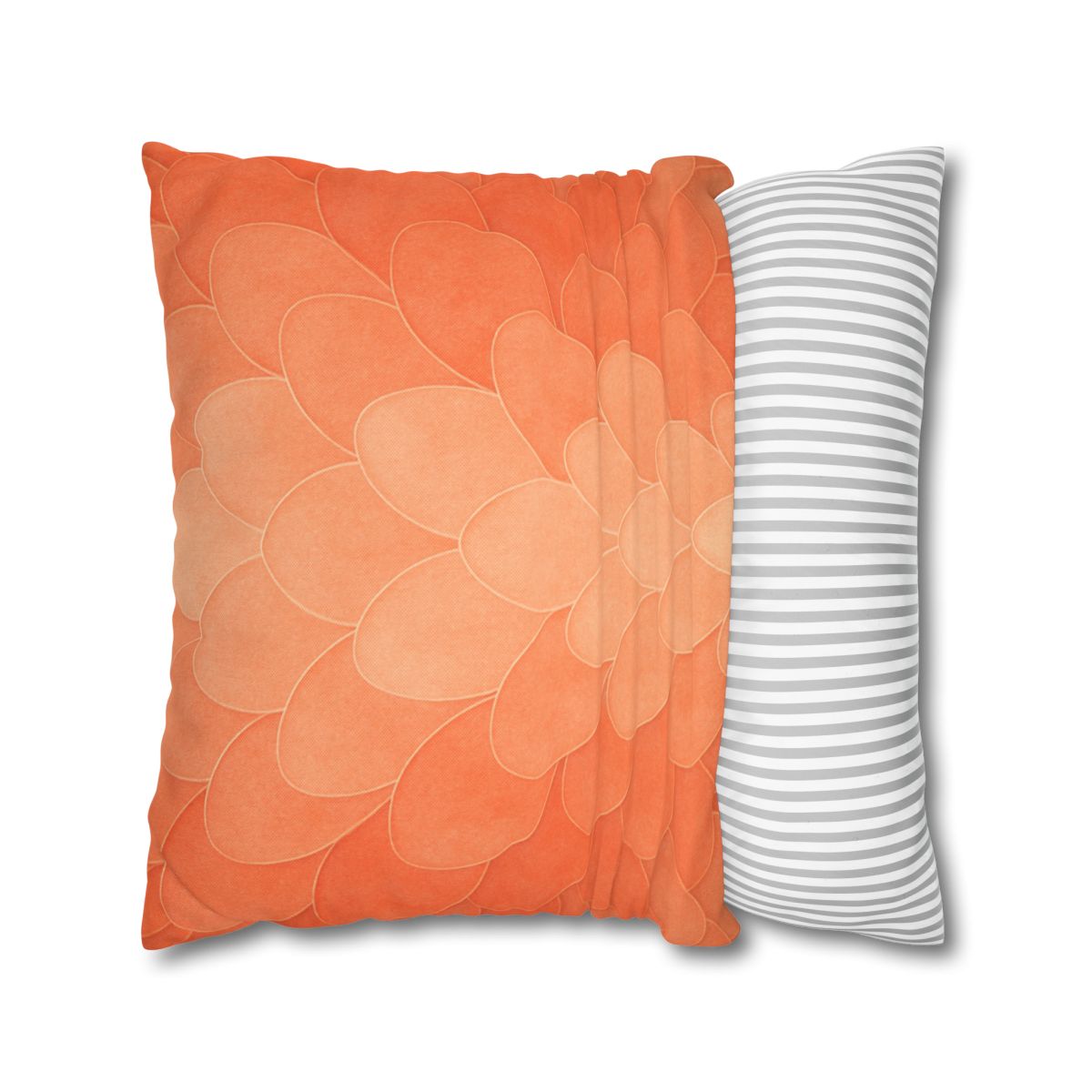 Petal Cascade Mosaic designer print pillow cases