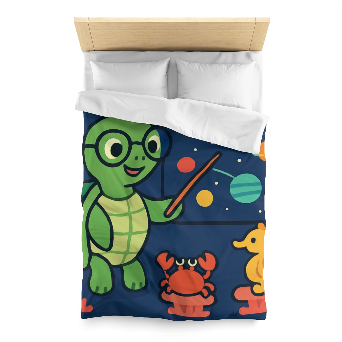 Comet Classroom Turtle stylish duvet covers
