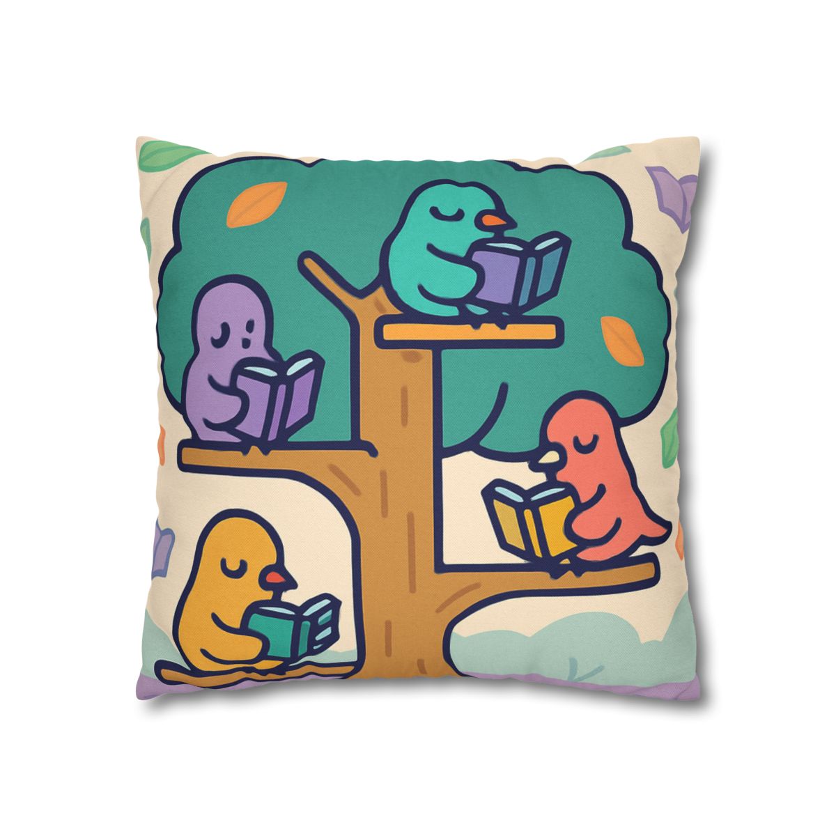 Library Of Magical Birds personalized pillow covers