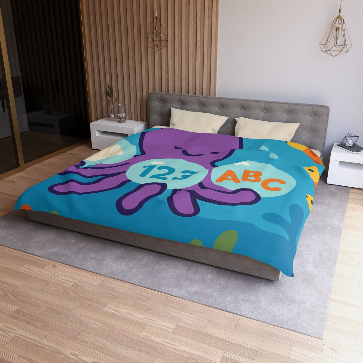 Octopus Library Of Bubble Books warm winter duvets