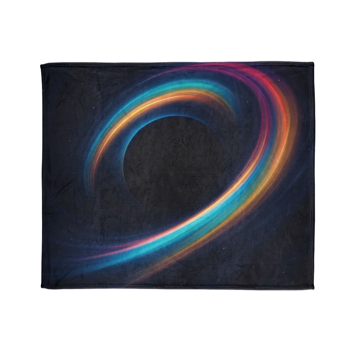 Chromatic Lensing Mirage soft fleece blankets
