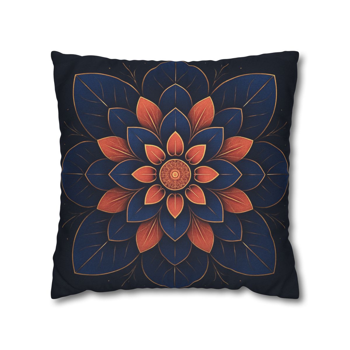 Petal Prism Medallion stylish decorative pillowcases