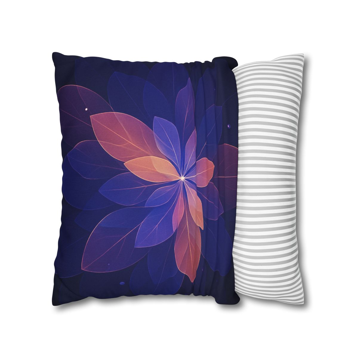 Petal Prism Overlap soft cotton pillow cases