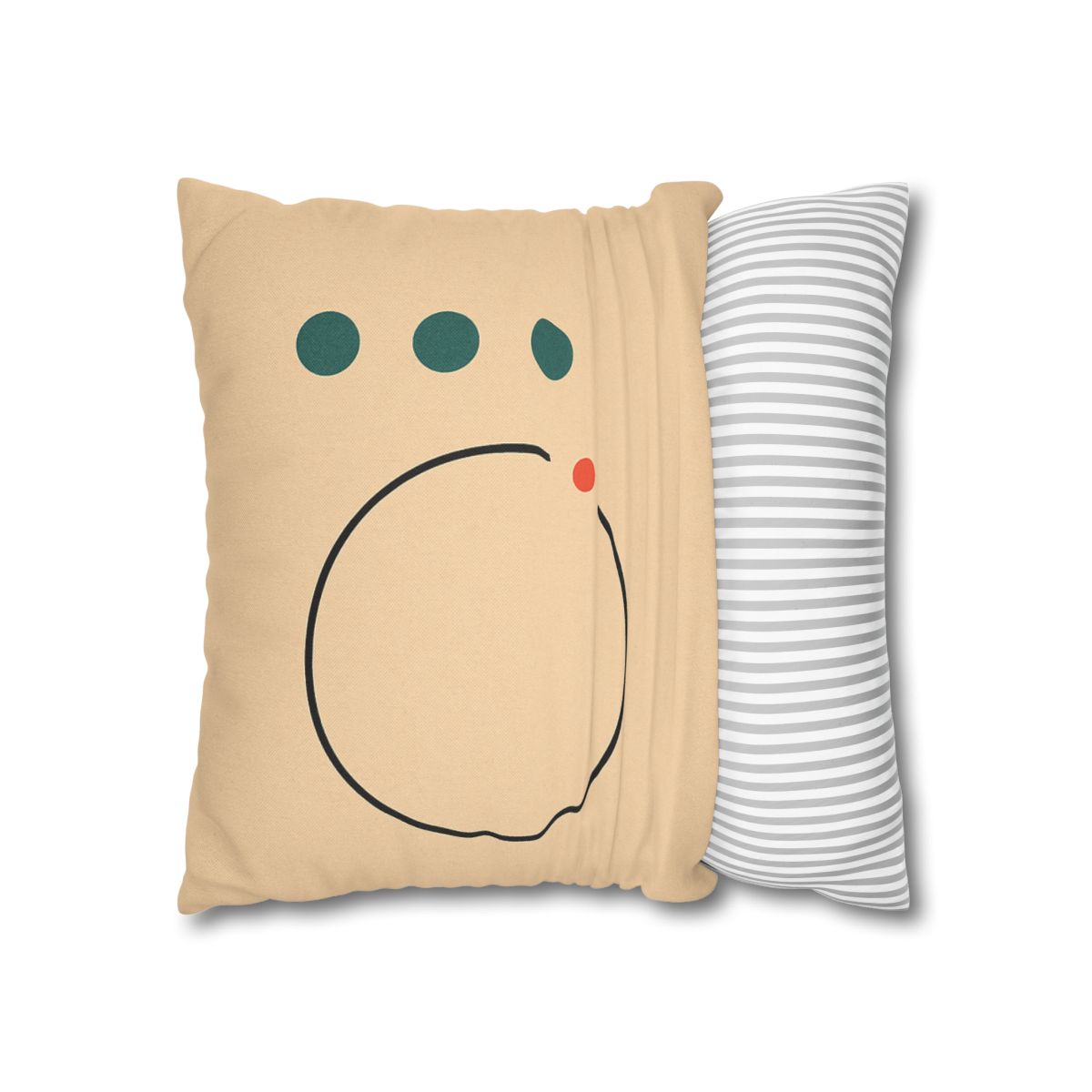 Broken Ring With Offset Triplet custom pillow cases