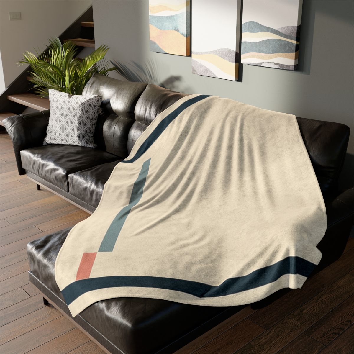 Split Frame And Low Horizon Bar decorative home blankets