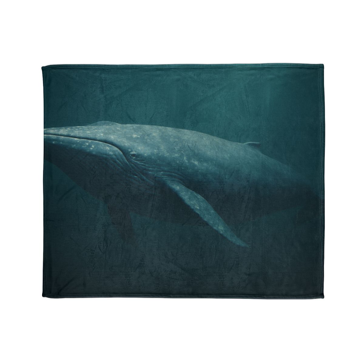 Ocean Song Blue Whale stylish throw blankets