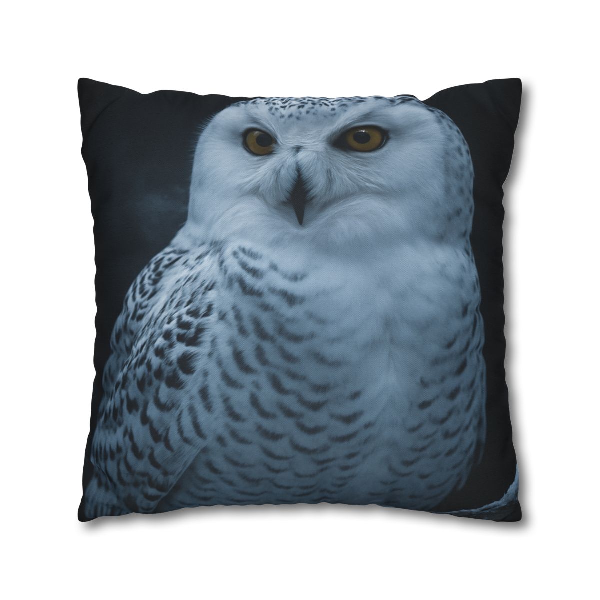 Midnight Watch Snowy Owl comfortable bedding pillow covers