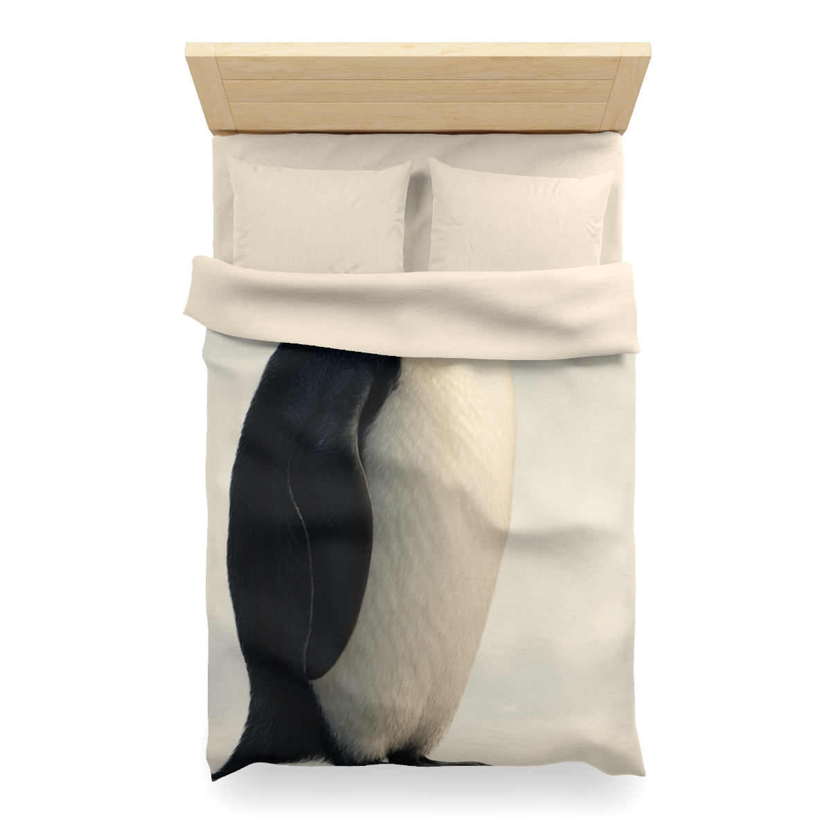 Aurora Hush Emperor Penguin warm winter duvets